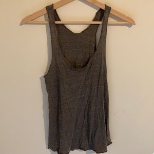 American apparel triblend tank top brown xs